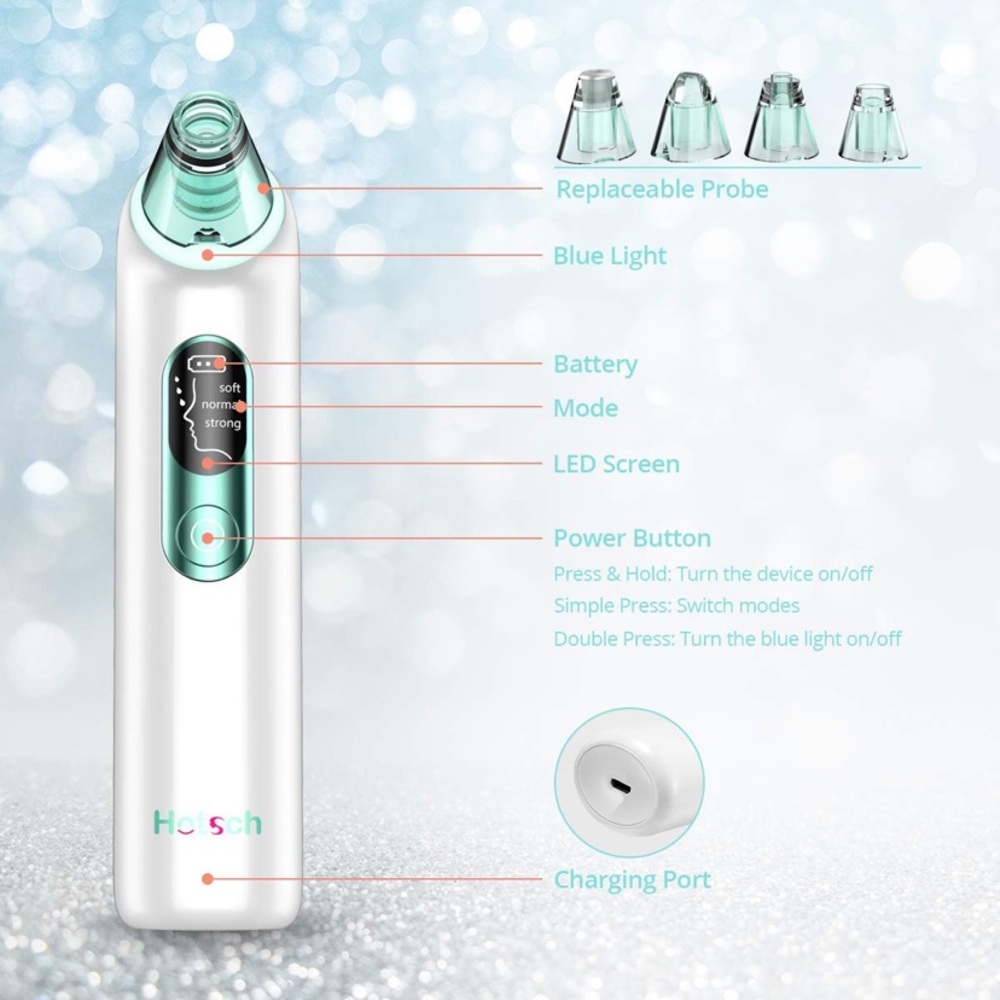 Blackhead Remover Pore Vacuum Removal Tool - Picture 3 of 12